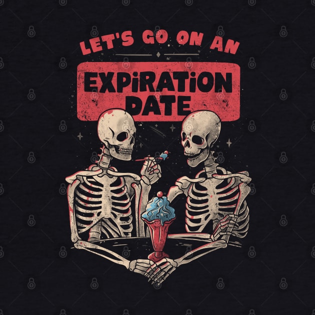 Expiration Date - Death Skull Valentines Gift by eduely